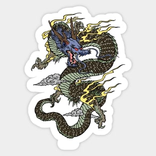 DRAGON MANDALA 2 Sticker